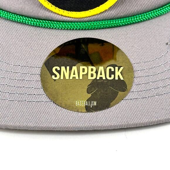 Baseballism Old Town Cactus Patch Snapback Hat One Size Gray - Picture 4 of 9